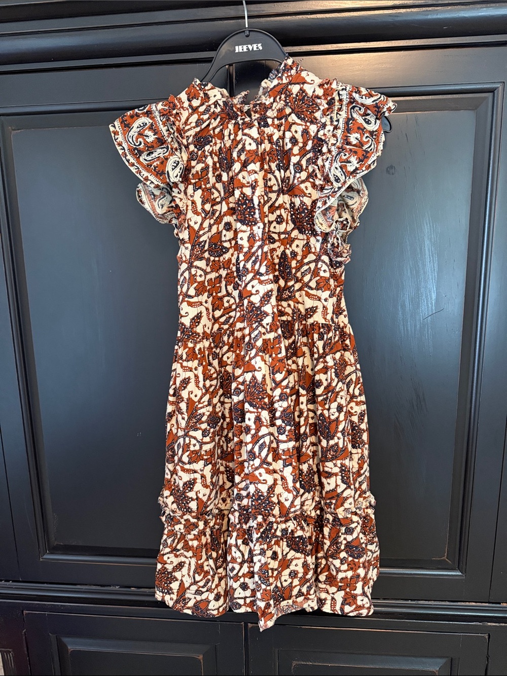 House of Harlow 1960 Mabel Brown  Printed Mini Dress